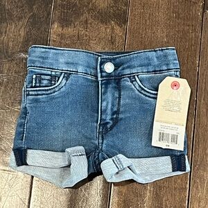 NWT Levi Baby Jean shorts